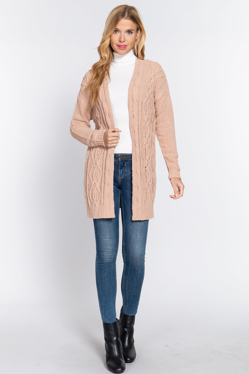 Chenille Sweater Cardigan – Gali Company