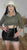 Kamila Olive crop Top