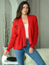 Red sassy cardigan