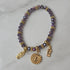 Bracelet San Judas & Virgin Mary 3 in 1