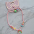 Kids necklace PINK RAINBOW