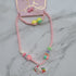 Kids necklace PONY PINK