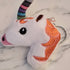 UNICORN KEYCHAIN PLUSHIE-ORANGE