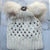 Ht-469 DIAMONDS BEANIE WHITE