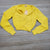 Yellow crop sweater