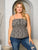 PLUS SIZE Floral tank top