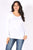 U Basic longe sleeve WHITE