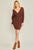 Alexa dress BROWN