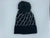 Pompom and linear rocks Beanie