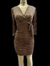 Eva dress BROWN