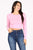 longe sleeve crop LAVENDER