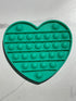 Heart popet GREEN