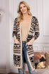 Plus size tan cardigan