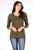 U Basic longe sleeve OLIVE