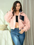 Pink Cecilia hooded jacket