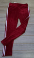 Velvet legging RED