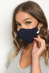 Navy blue face mask