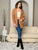 Tan Briana LONG SLEEVE OPEN FRONT KNIT CARDIGAN