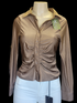 Kate button blouse BROWN