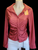 Kate button blouse RUST RED