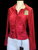 Kate button blouse RED