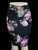 1137 skirt BLACK LAVENDER ROSES