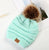 menta Beanie pompom fur