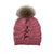 Cc beanie back design pompom removable