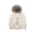 Cc beanie back design pompom removable