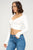 Longe sleeve crop WHITE