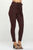 Dk brown Highwaist tie front pants