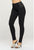 Highwaist ponte pants blk