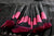 24 Pc Black / Pink LITTLE LADY Brush Set