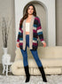 Navy Kim long sleeve cardigan