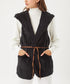 WARM VEST BLACK